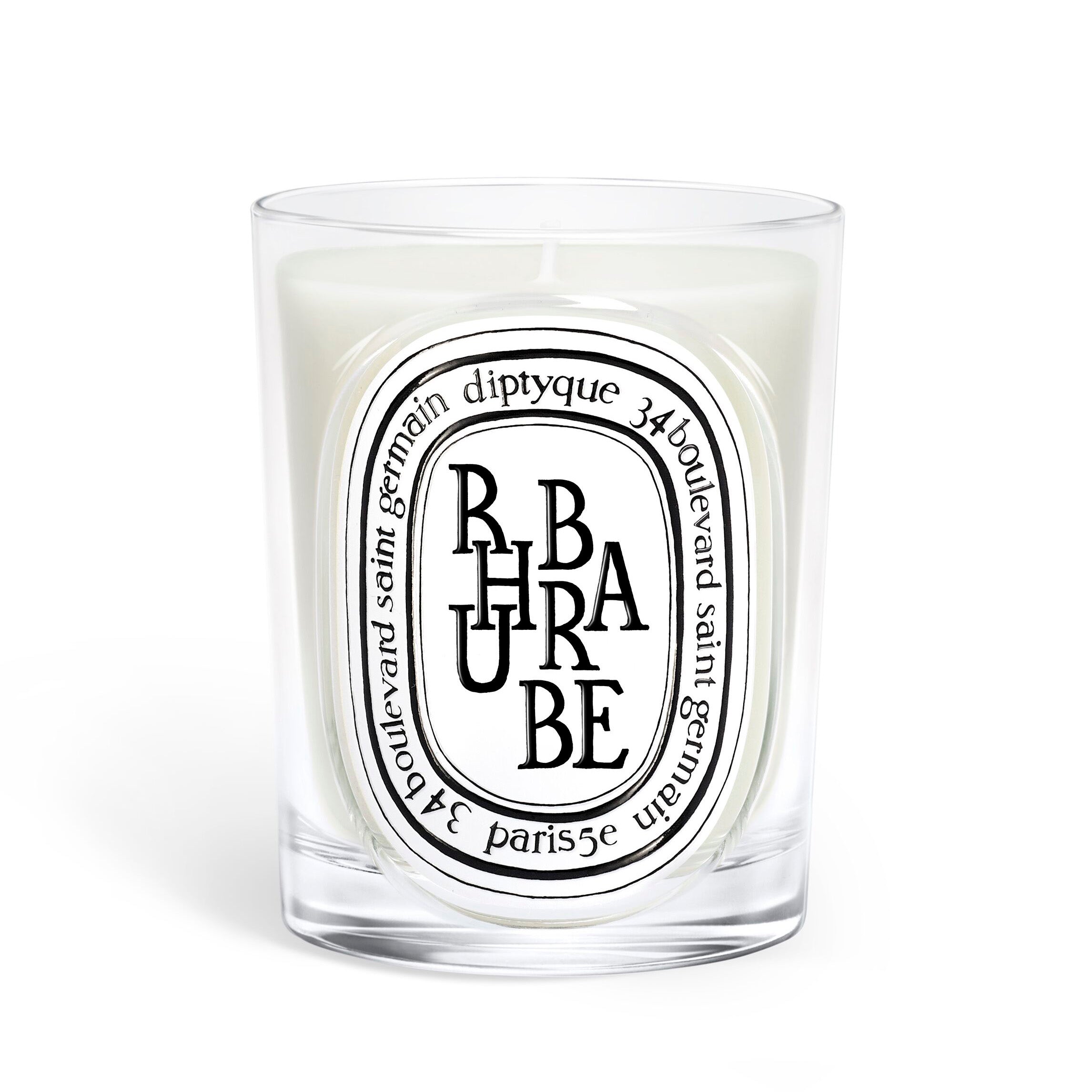 Diptyque Rhubarbe Candle 6.5oz | Lemon, Green Apple & Celery – ZGO