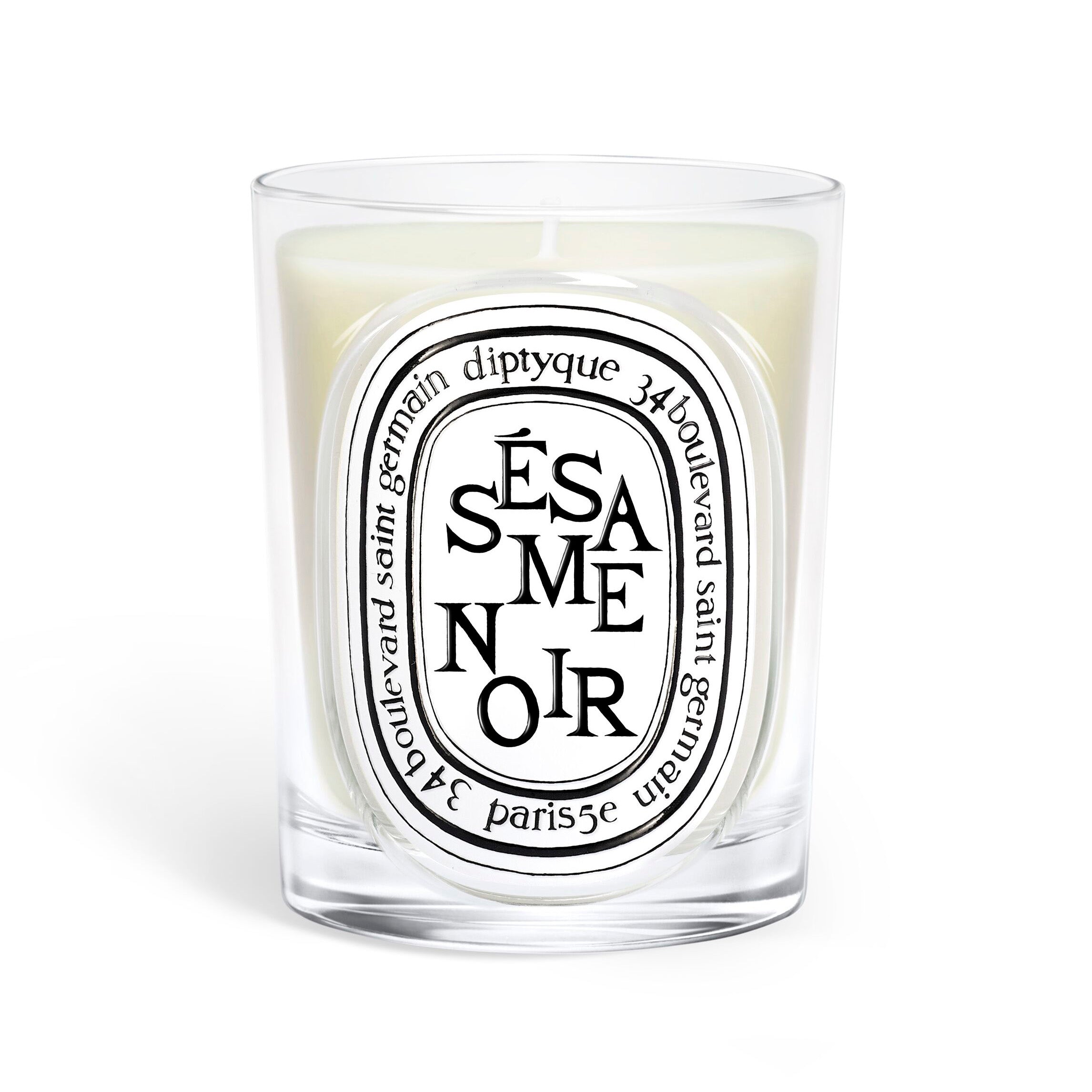Diptyque Sesame Noir Candle 6.5oz | Sesame, Hazelnut & Smoke – ZGO