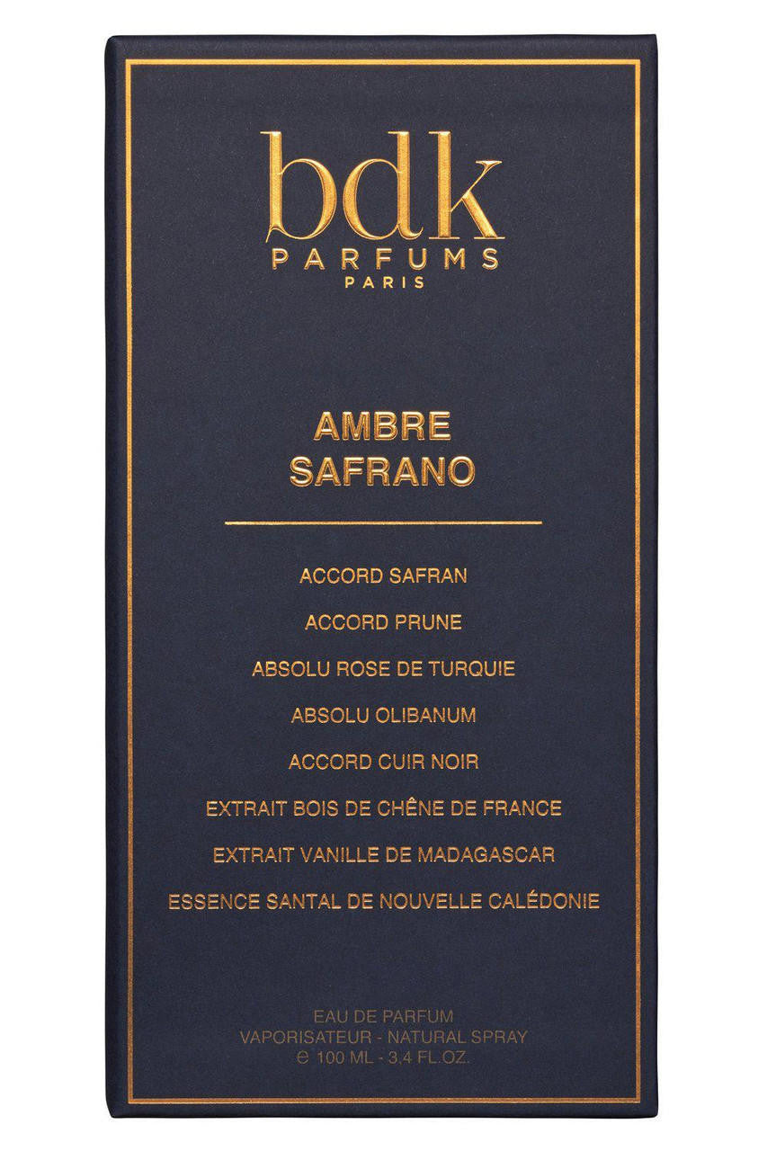 BDK Parfums AMBRE SAFRANO Eau de Parfum