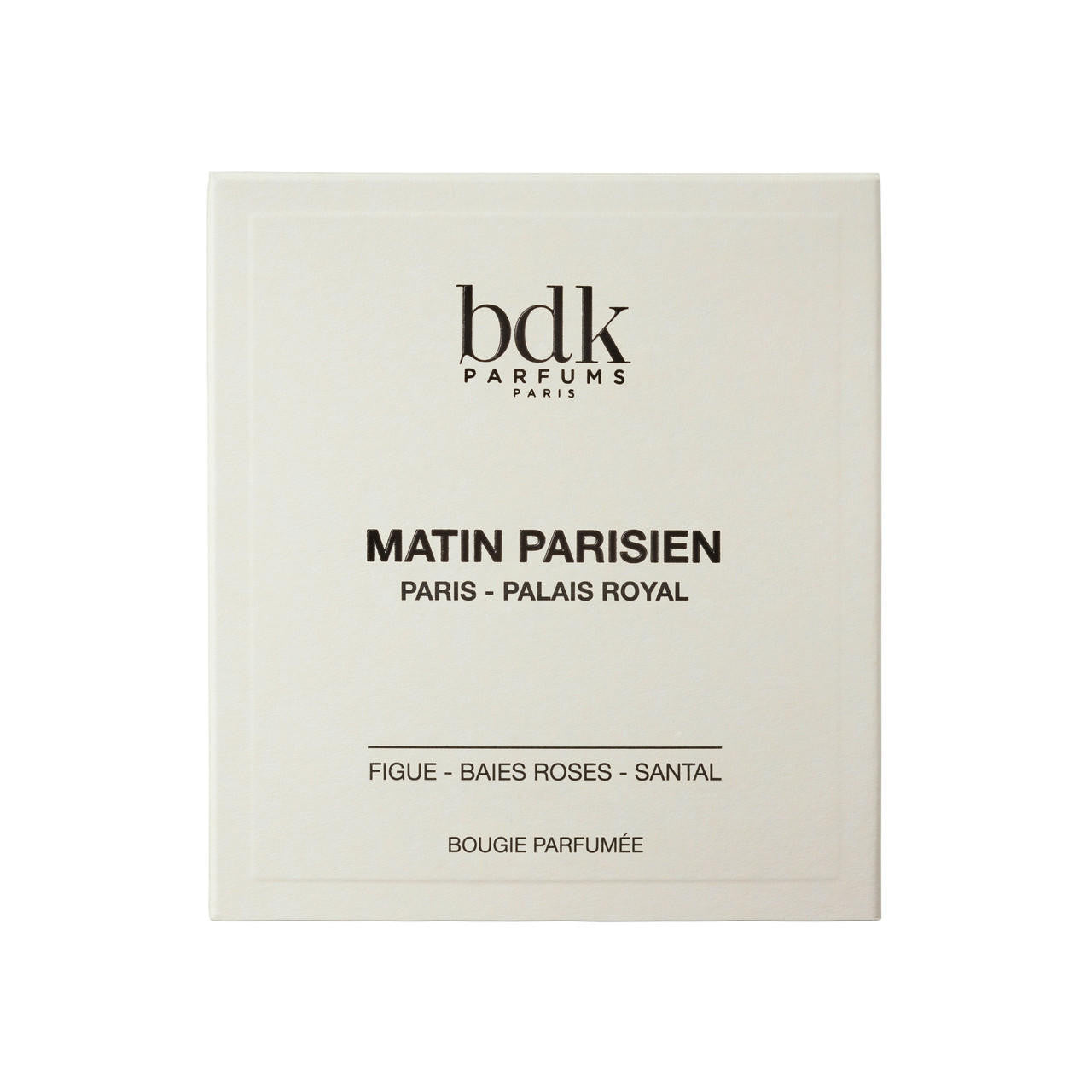 BDK Parfums MATIN PARISIEN Candle