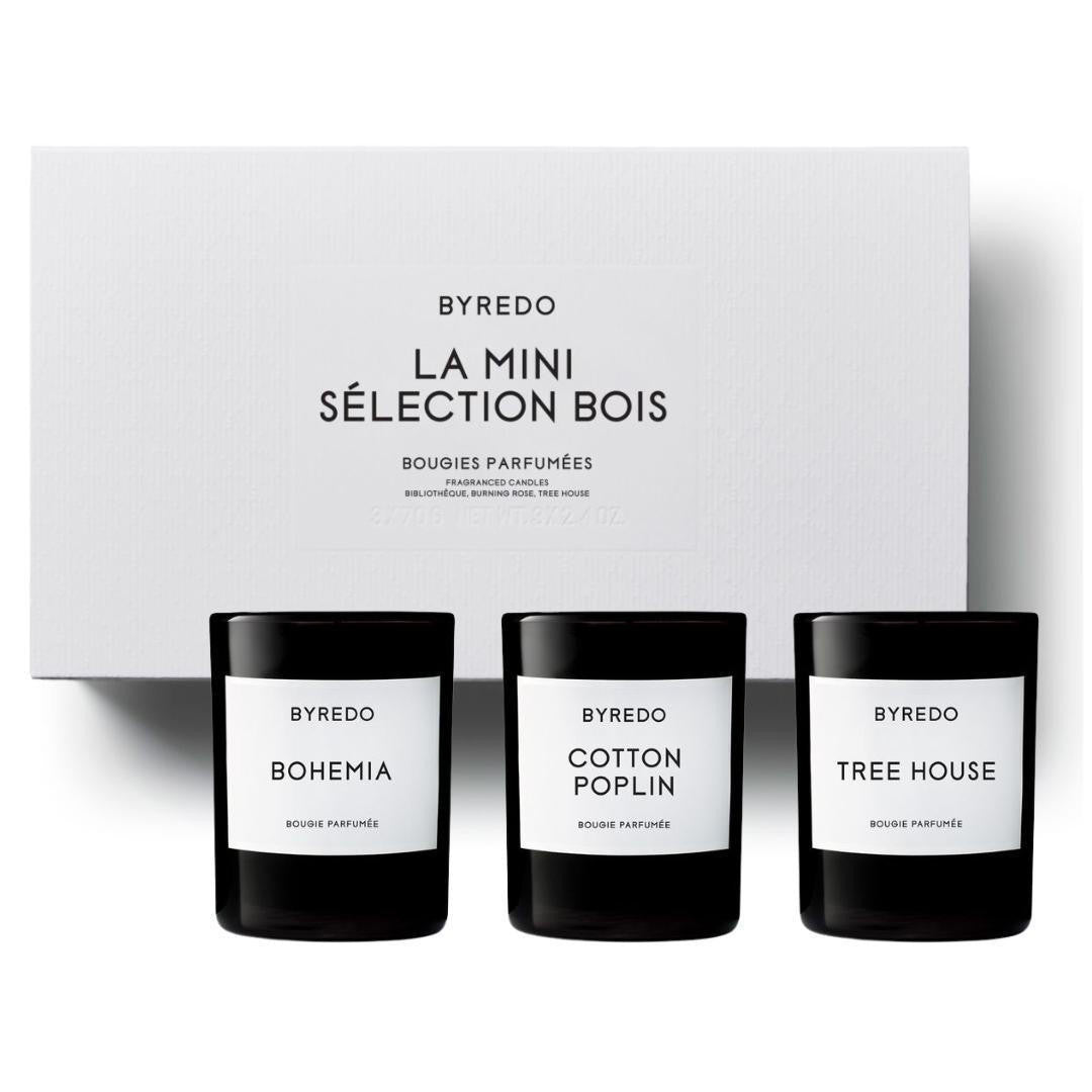 BYREDO La Selection Bois Mini Candle Set