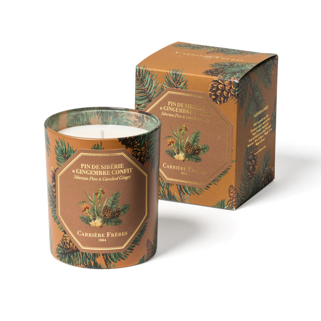 Carriere Freres - Siberian Pine & Smoked Wood Candle 6.5oz 