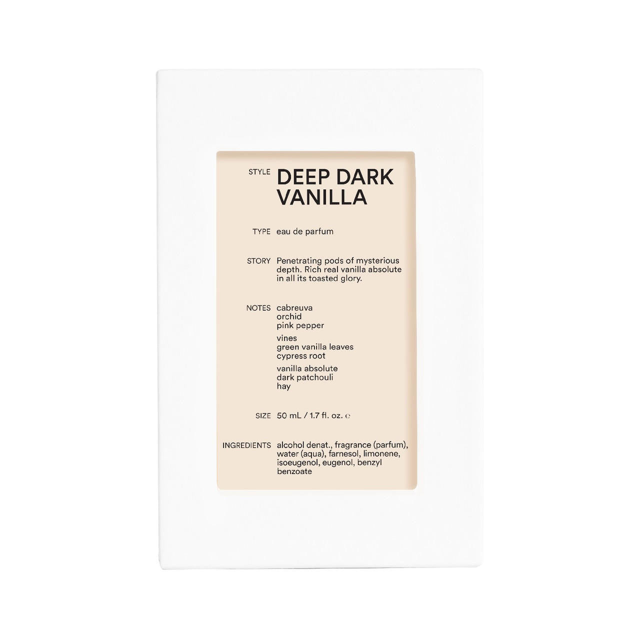 D.S. and DURGA D.S. & DURGA DEEP DARK VANILLA Eau de Parfum