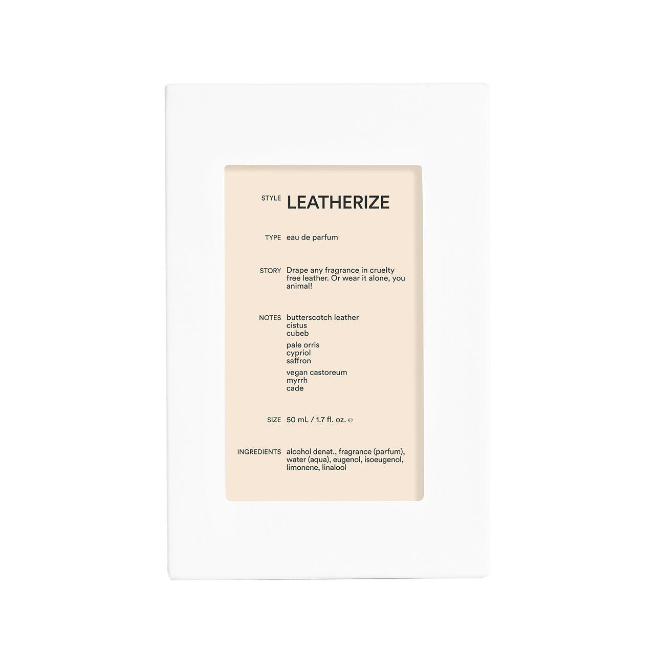 D.S. and DURGA D.S. & DURGA LEATHERIZE Eau de Parfum