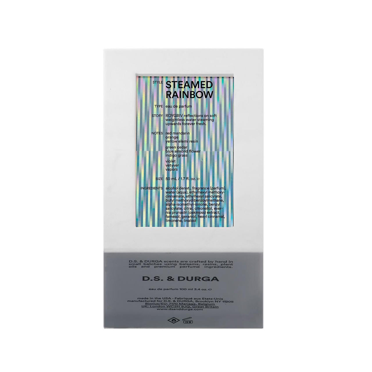 D.S. and DURGA D.S. & DURGA STEAMED RAINBOW Eau de Parfum