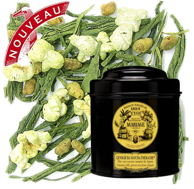 MARIAGE FRERES Mariage Freres Genmaicha Matcha Emeraude Tea Tin