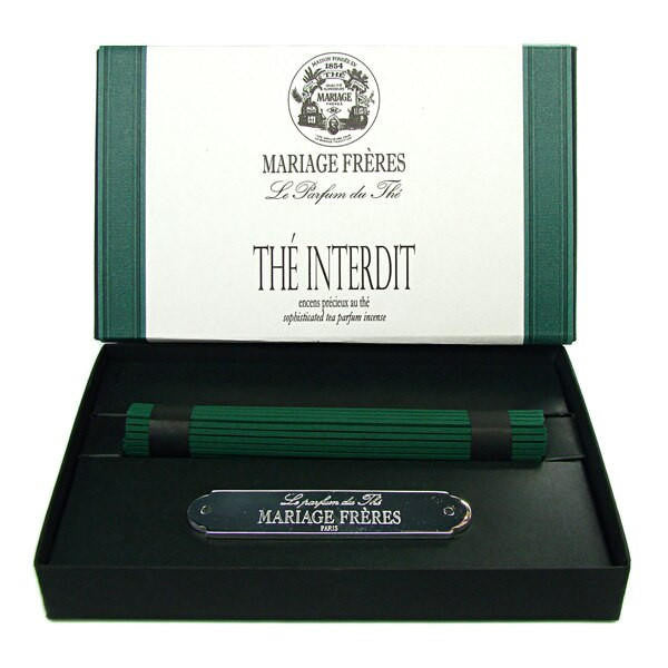 MARIAGE FRERES Mariage Freres INTERDIT TEA Precious Tea Scented Incense 50 Sticks