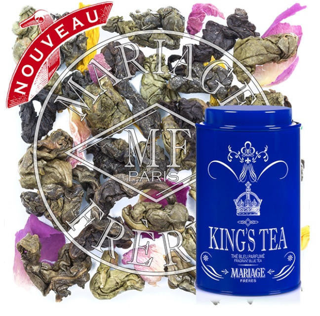 MARIAGE FRERES Mariage Freres KING'S Tea Tin