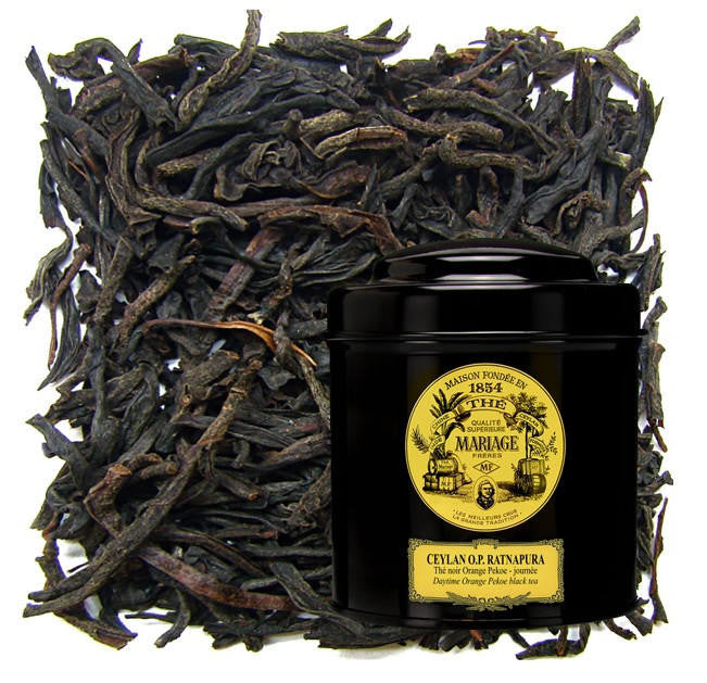 MARIAGE FRERES Mariage Freres RATNAPURA OP CEYLAN Tea Tin