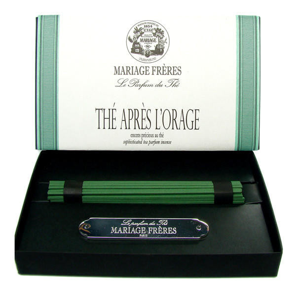 MARIAGE FRERES Mariage Freres TEA AFTER THE ORAGE (Storm) Precious Tea Scented Incense 50 Sticks