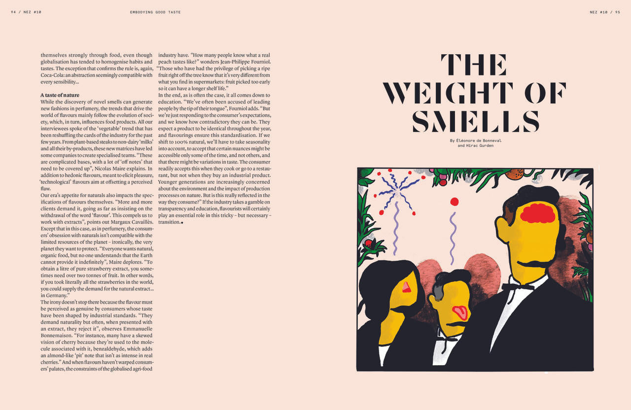 Nez- The Olfactory Magazine NEZ The Olfactory Magazine Issue 10 - From the Nose to the Mouth