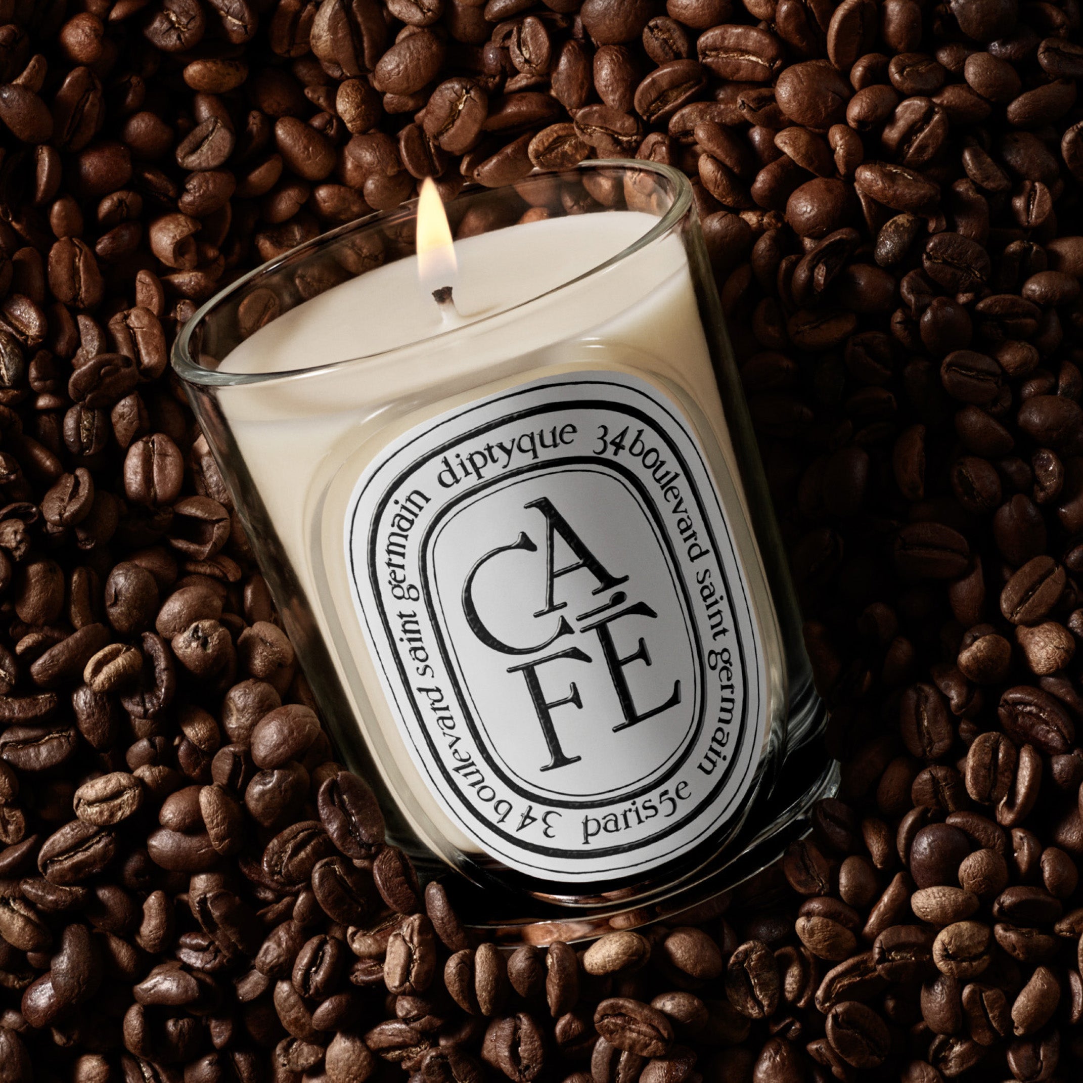 Diptyque Café Candle 6.5oz | Coffee, Toasted Nuts & Woods – ZGO