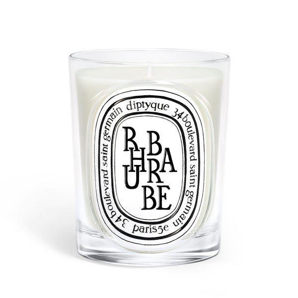 Diptyque Rhubarbe Candle 6.5oz | Lemon, Green Apple & Celery – ZGO