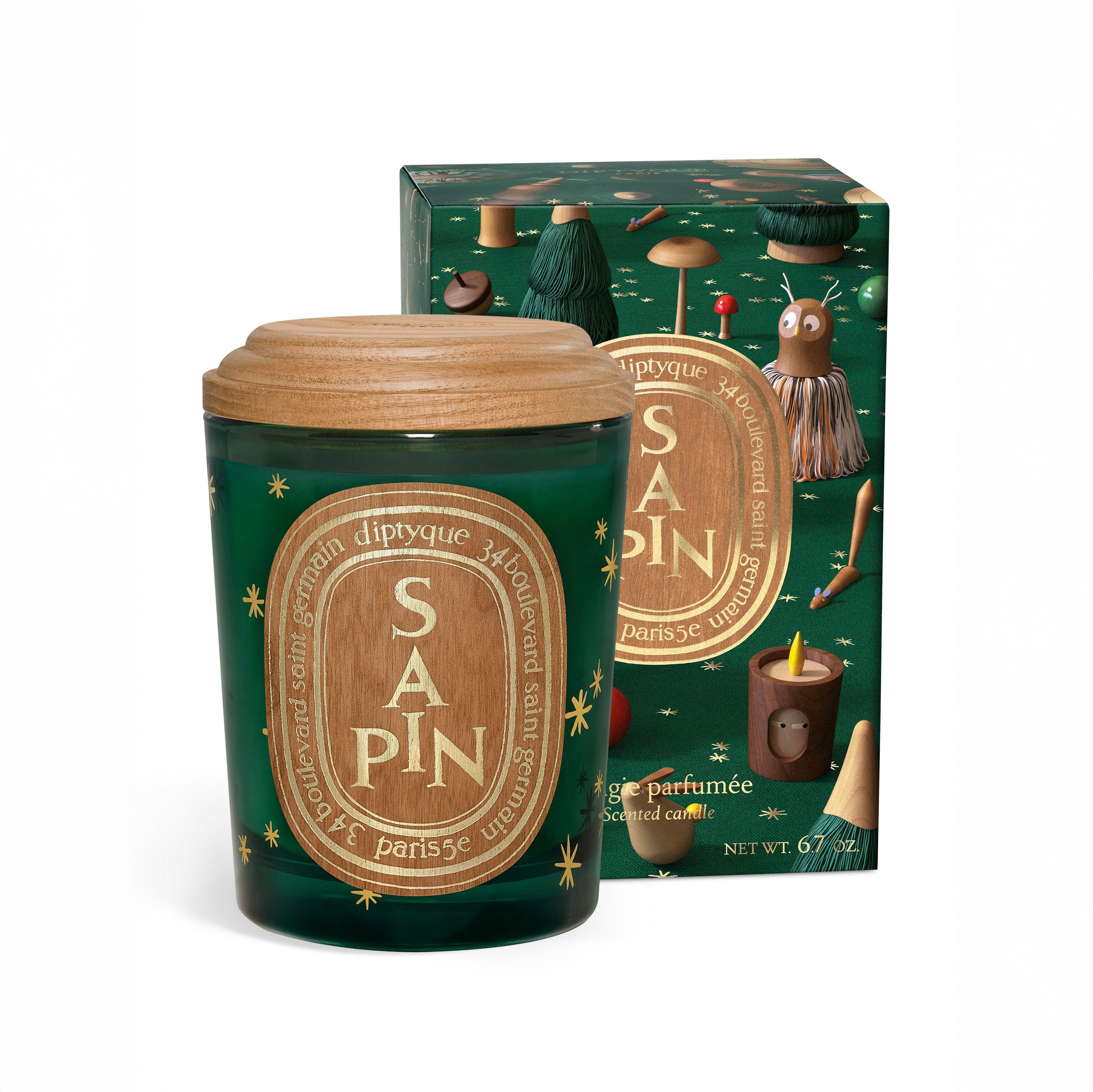 Diptyque Sapin Candle 190g Limited Edition 2026 | Pine & Woods