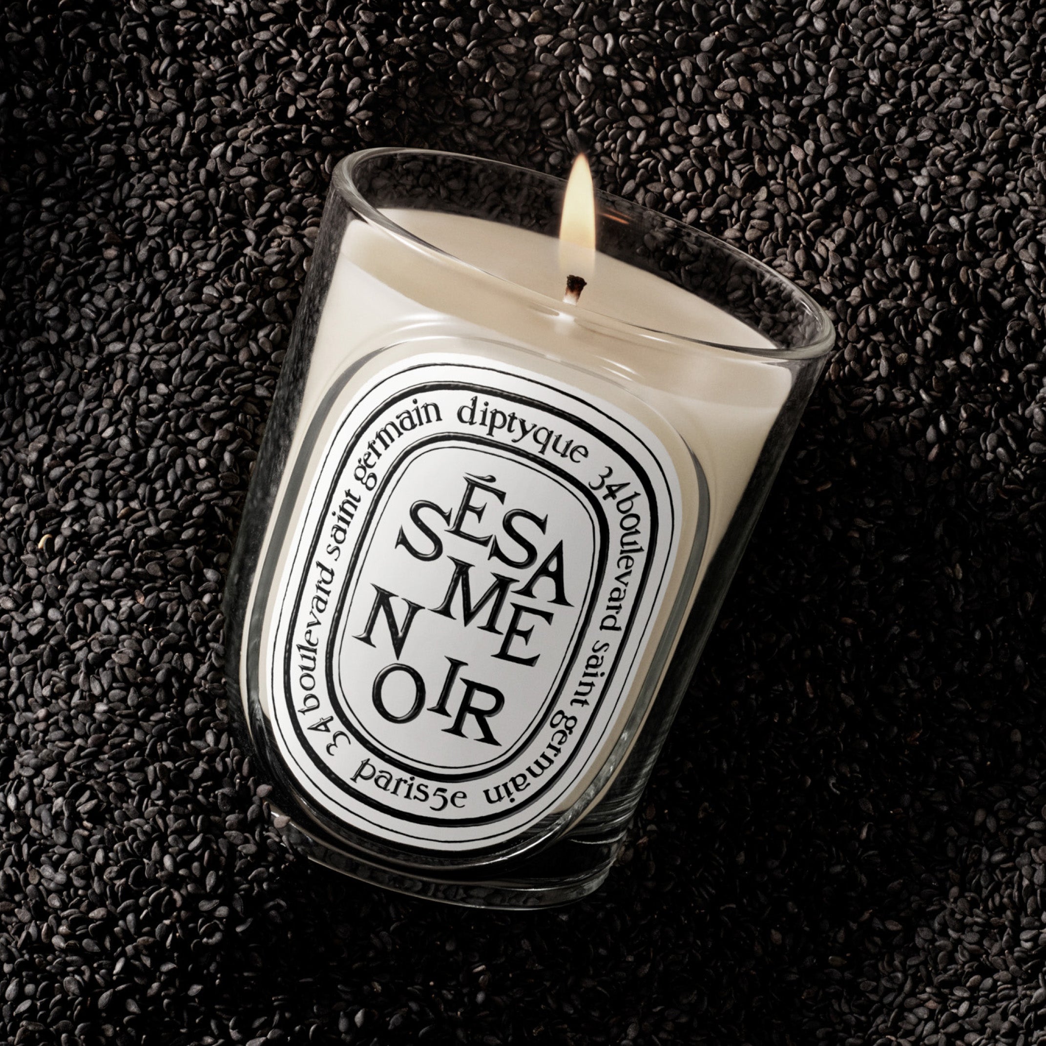 【値下げしました】diptyque Diptyque Sesame Noir Candle 6.5oz | Sesame, Hazelnut & Smoke – ZGO