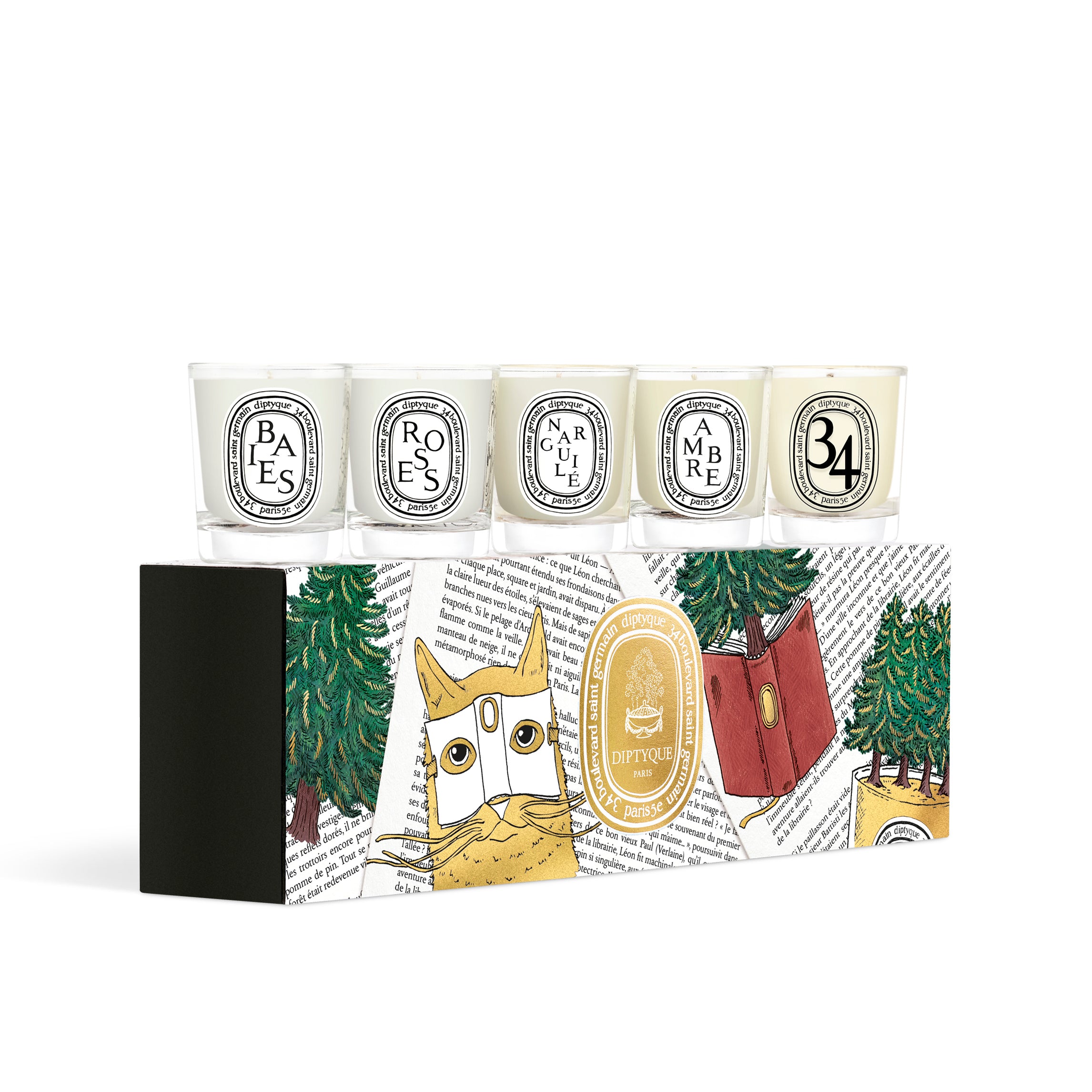 DIPTYQUE ミニキャンドルセット　5個入り Diptyque Set of 5 Core Mini Candles Set Limited Edition 2025