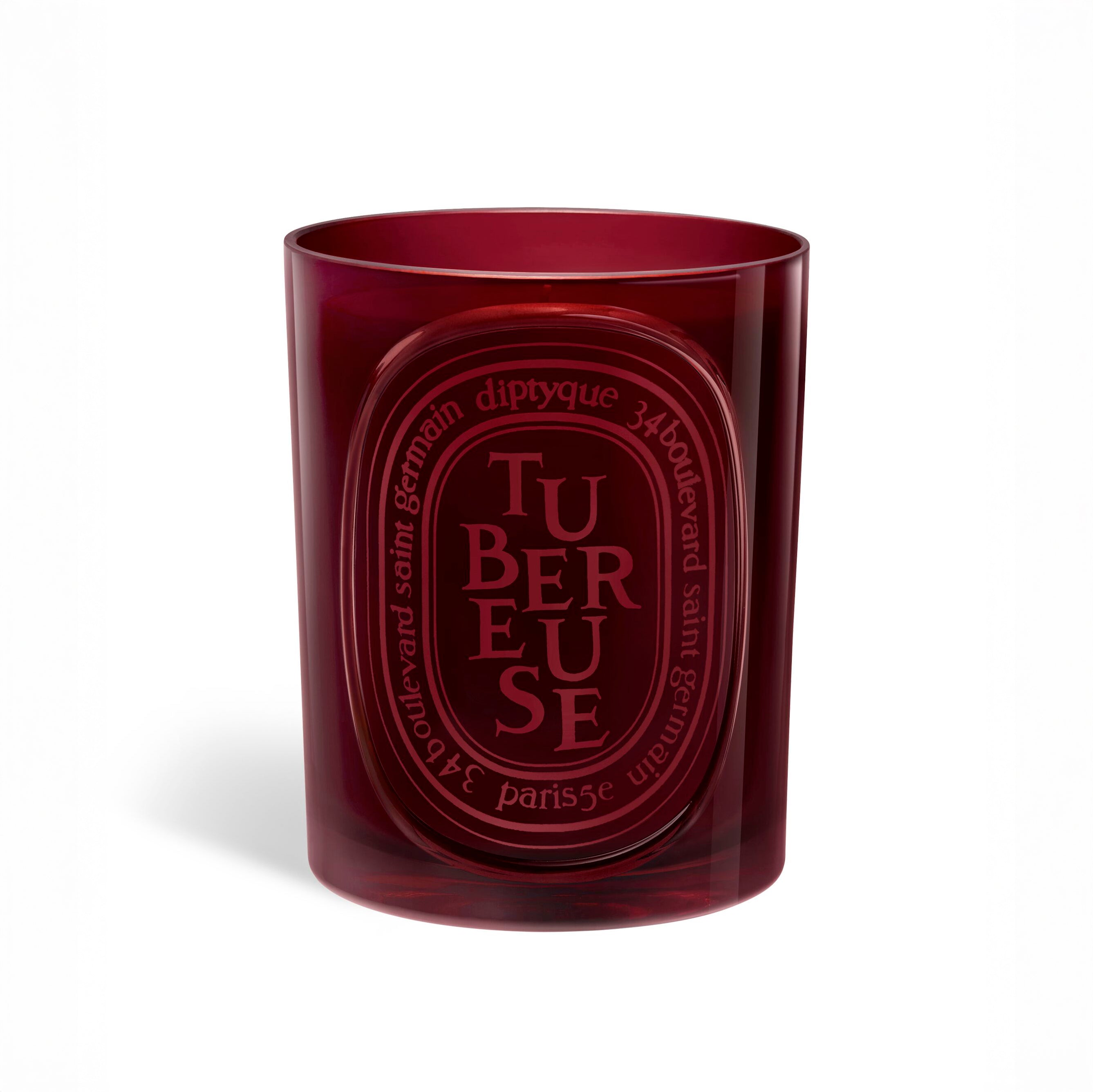 Diptyque Tubereuse Red Candle 300g | Tuberose & White Florals