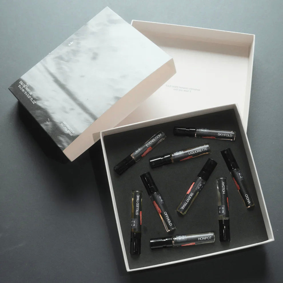 NOMR Discovery Set | Collected Fragments (9 x 2ml) – ZGO Perfumery