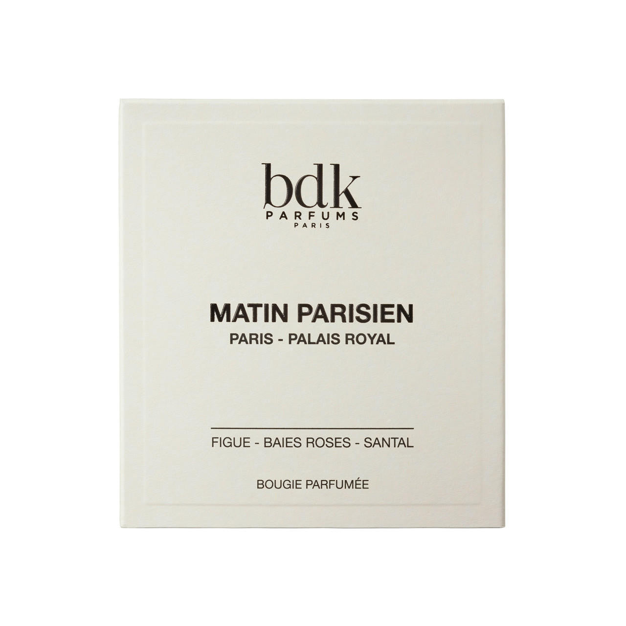  BDK Parfums MATIN PARISIEN Candle 