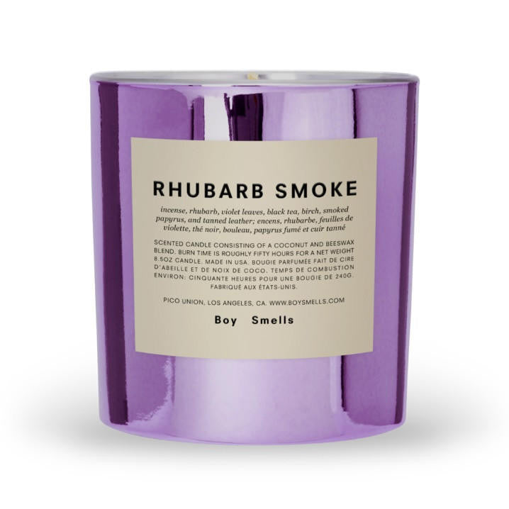  Boy Smells HYPERNATURE RHUBARB SMOKE Candle 