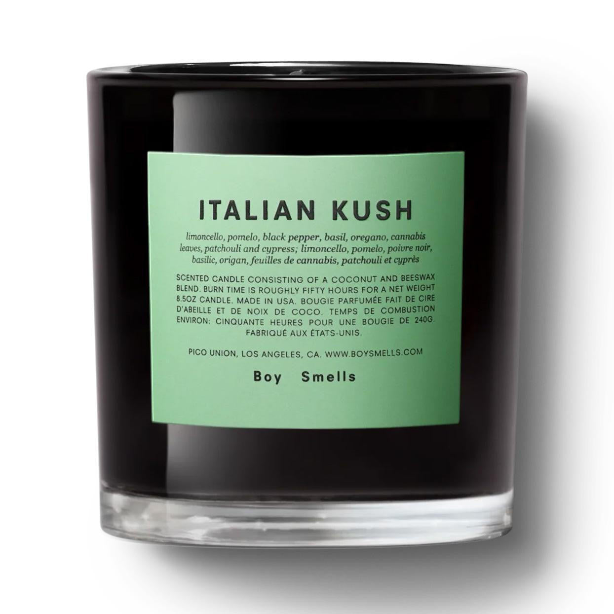  Boy Smells ITALIAN KUSH Candle 