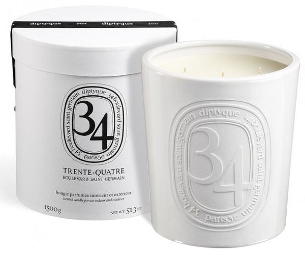 Diptyque’s 34 BOULEVARD SAINT GERMAIN offers CANDLE 600G.