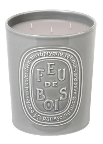 Diptyque 600g Candle - Feu De Bois