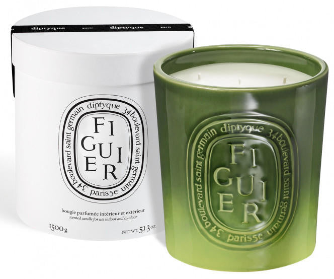 Diptyque Figuier (Fig) Indoor & Outdoor Candle 51.2oz | ZGO Perfumery