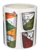  Fornasetti Cocktail Large Candle 