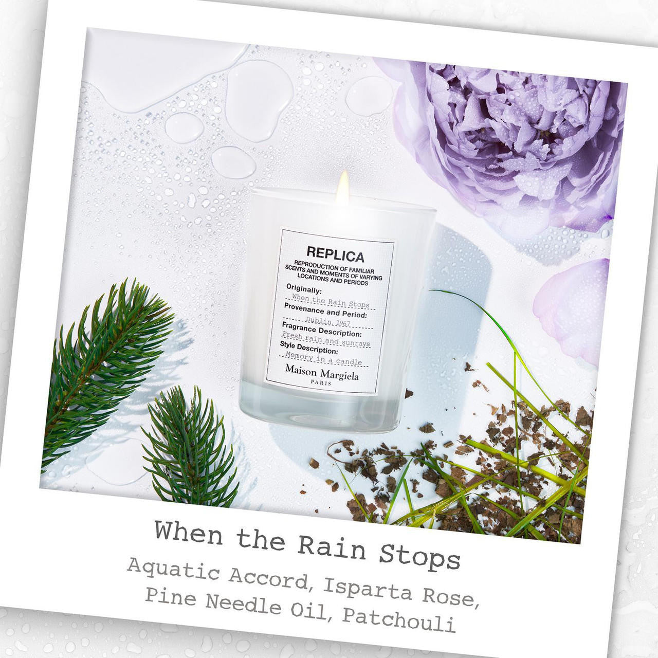  Maison Margiela REPLICA - When the Rain Stops Candle 