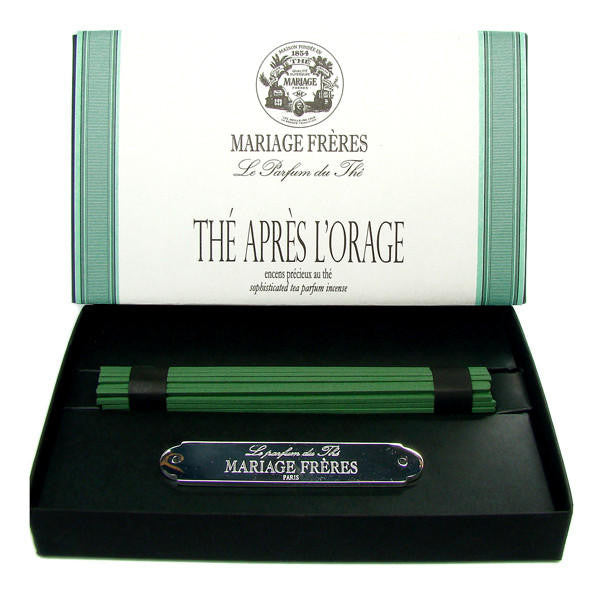 MARIAGE FRERES Mariage Freres TEA AFTER THE ORAGE (Storm) Precious Tea Scented Incense  50 Sticks 
