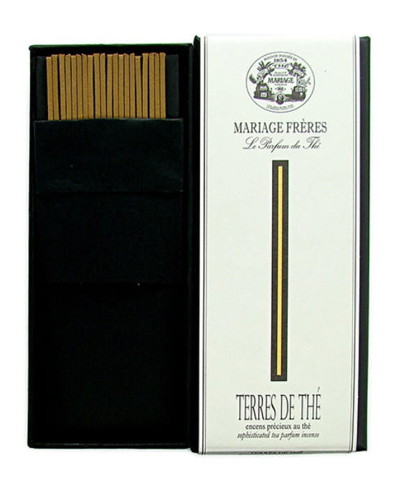 MARIAGE FRERES Mariage Freres TERRE (Earth) DE THE Precious Tea Scented Incense  20 Sticks 